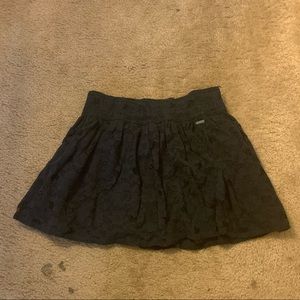 abercrombie kids navy blue lace skirt
